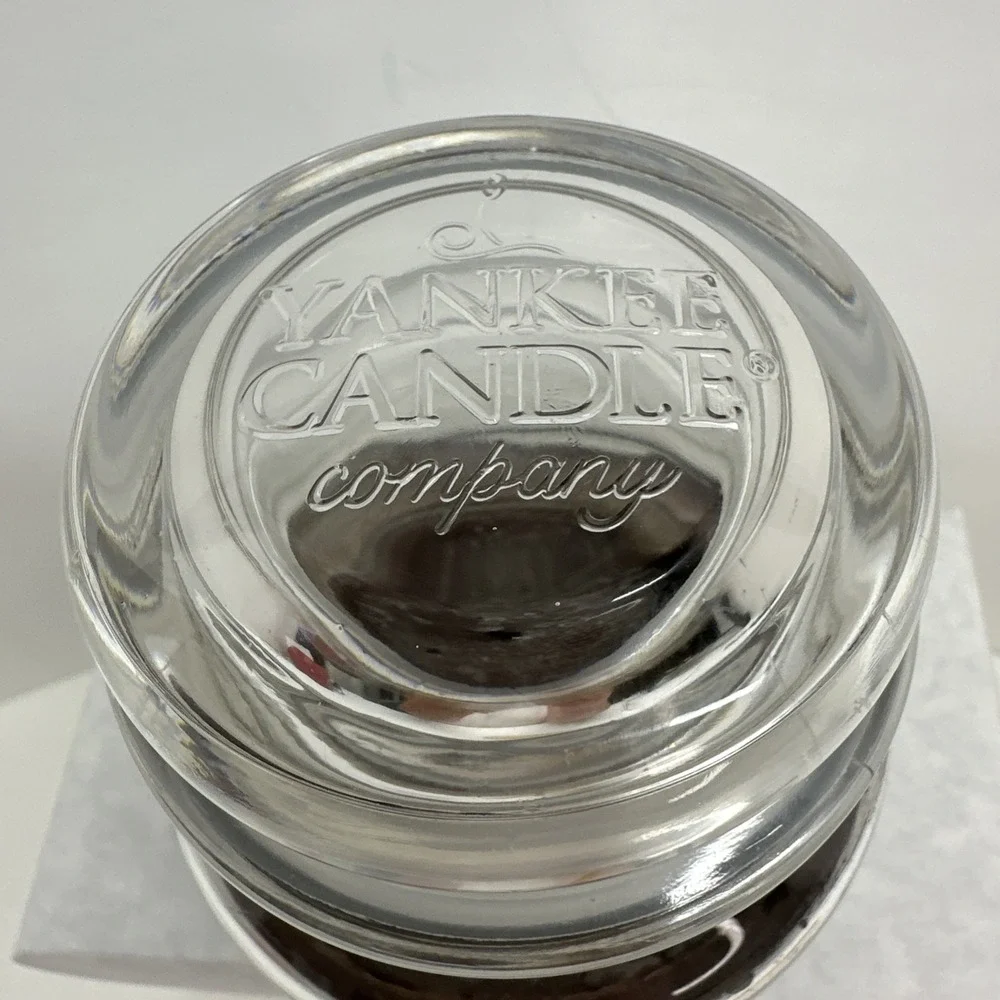Yankee Candle Retired SPANISH MOSS Housewarmer Black Band Discontinued 60% Full